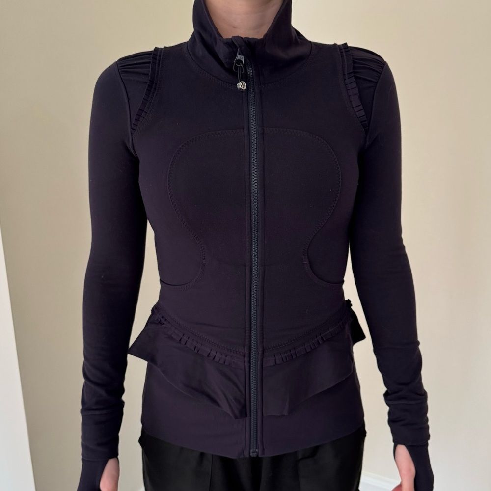Lululemon Plum Peplum Define Jacket (Special Edition)